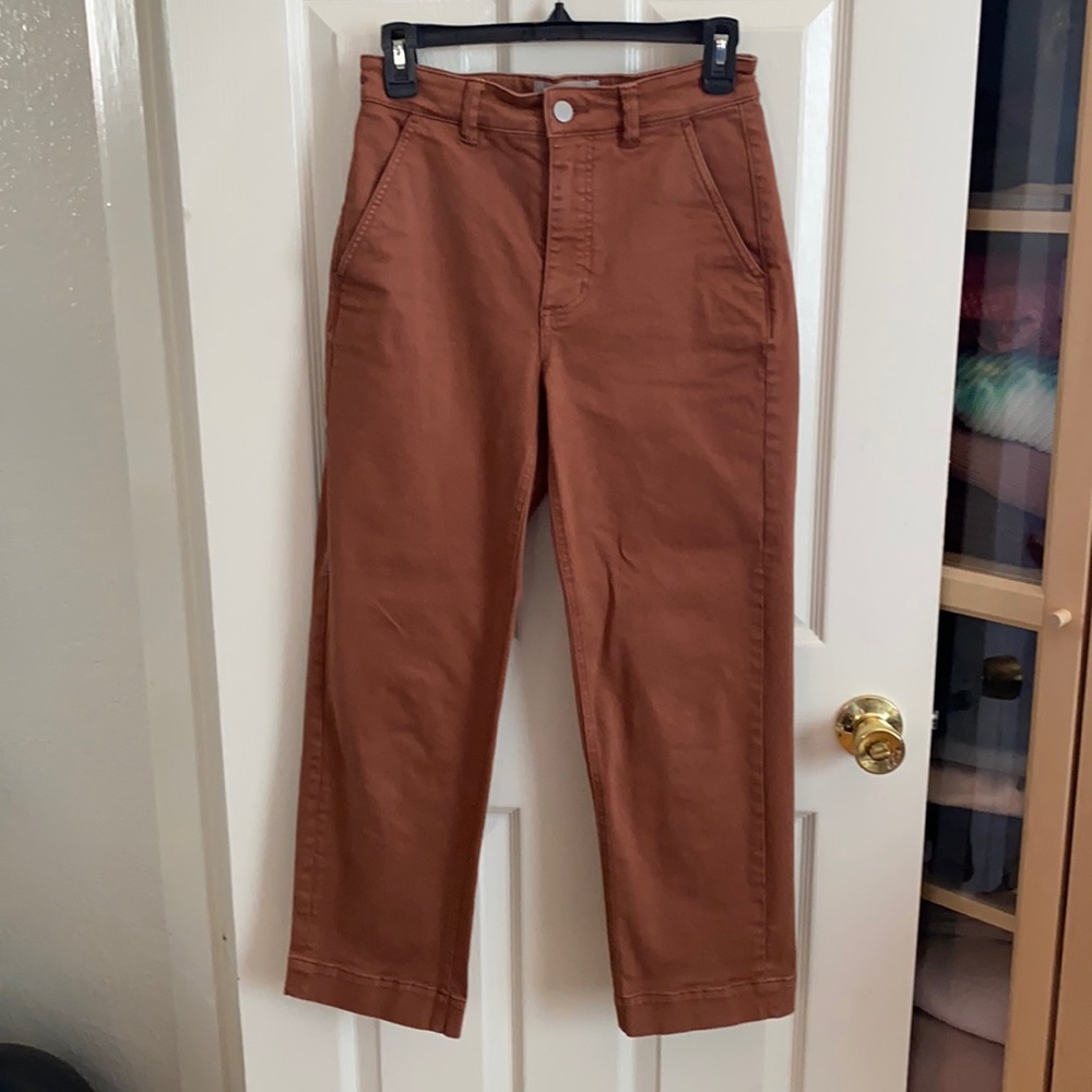 Everlane Cropped Straight Pants
